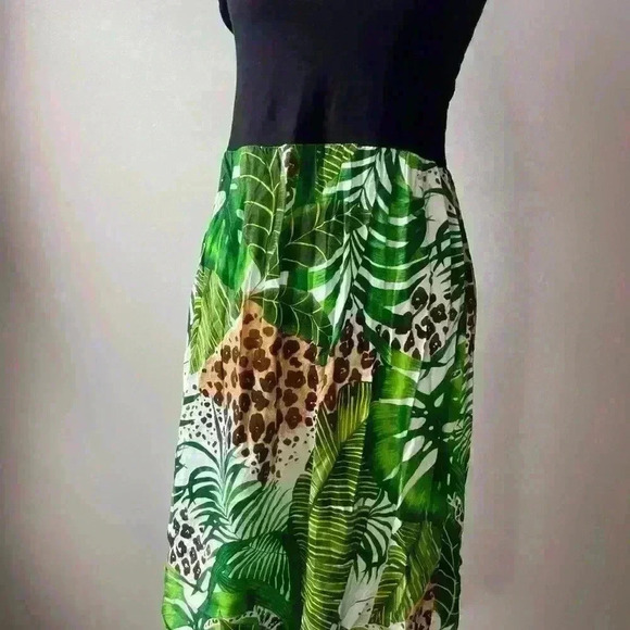 Strapless Sundress 100% rayon skirt with knit elastic top. Made in Hawaii by RJC - Picture 10 of 12